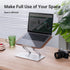 Portable Laptop Stand, Tablet and Book Holder for Desk